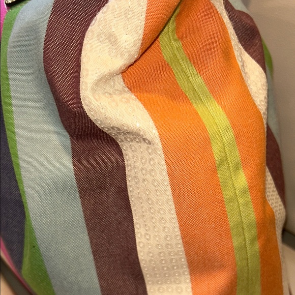 Coach Poppy Legacy Heritage Striped Tote - Picture 9 of 17